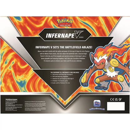 2022 Pokemon Sword & Shield Infernape V Box
