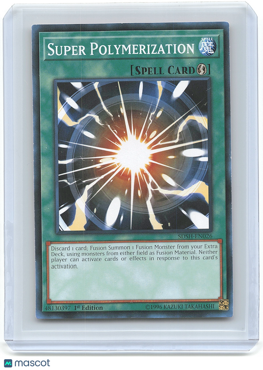 1996 Yu-Gi-Oh! Super Polymerization #SDSE-EN030