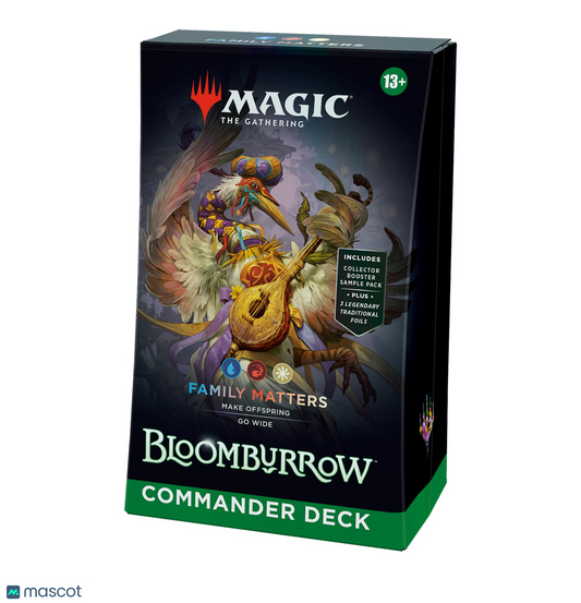 2024 Magic: The Gathering Bloomburrow Family Matters Commander Deck