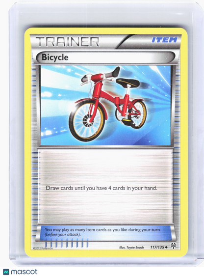 2013 Pokemon—Bicycle #117/135 Plasma Storm—Uncommon Non-Foil