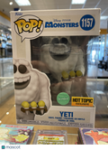 Funko Disney, Pixar Monsters, Inc. Yeti #1157 (VG) Hot Topic Exclusive, Scented