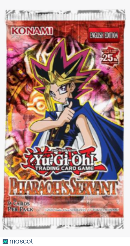 2023 Yugioh Pharaoh's Servant Booster Pack