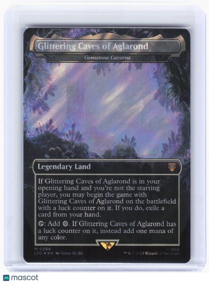 2023 Magic: The Gathering—Glittering Caves of Aglarond #0394 LTC—Surge Foil [LP]