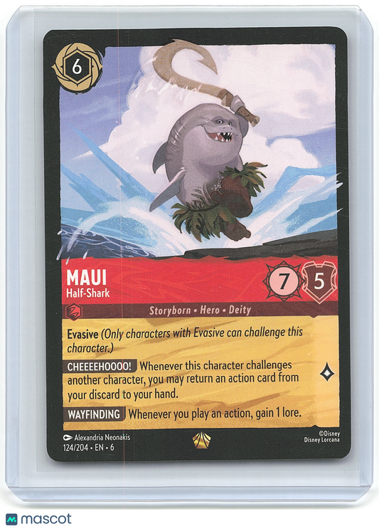 2023 Lorcana Maui Azurite Sea #124/204 EN
