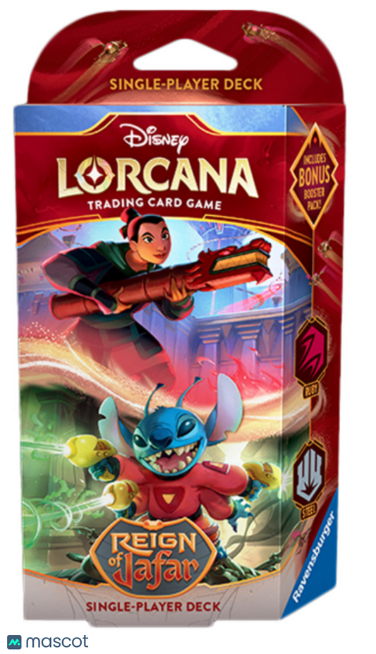 2025 Lorcana Reign of Jafar (Single-Player Deck) Decks