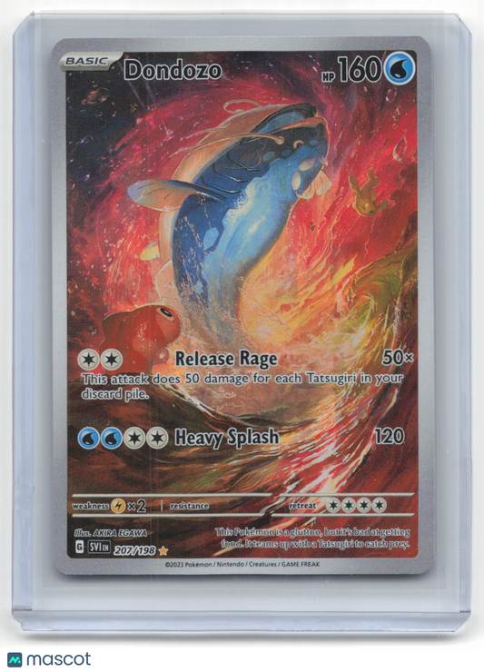2023 Pokemon TCG Dondozo Scarlet & Violet #207/198