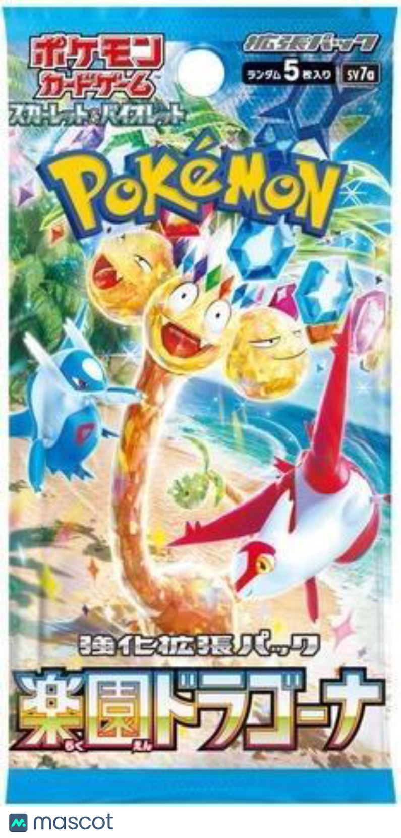 Pokémon TCG: Scarlet & Violet—Paradise Dragona (Surging Sparks) Japanese Booster Pack