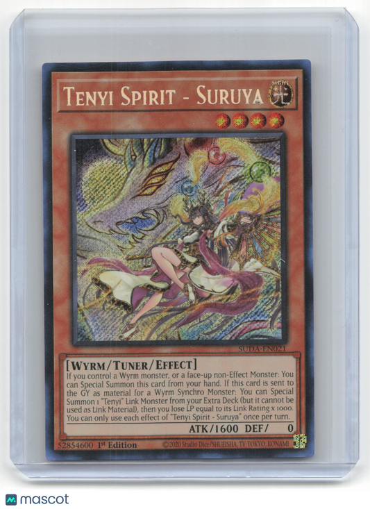 2025 Yu-Gi-Oh! Tenyi Spirit - Suruya Supreme Darkness #SUDA-EN021 SCR