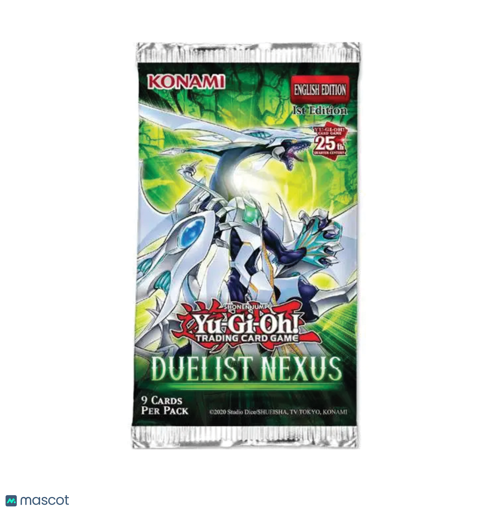 2023 YuGiOh! Duelist Nexus 25th Quarter Century 1st Edition Booster Pack