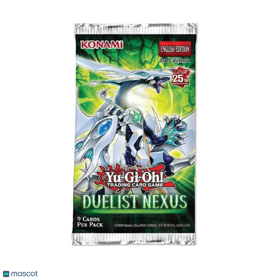 2023 YuGiOh! Duelist Nexus 25th Quarter Century 1st Edition Booster Pack