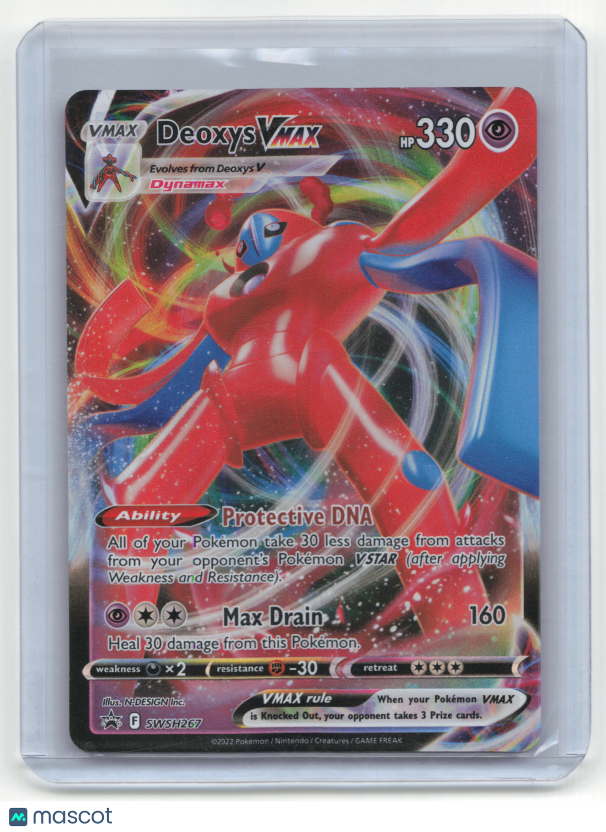 2022 Pokemon TCG Deoxys VMAX SWSH Black Star Promos #SWSH 267 Promo