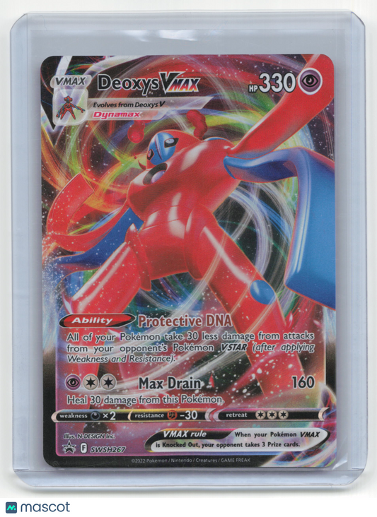 2022 Pokemon TCG Deoxys VMAX SWSH Black Star Promos #SWSH 267 Promo