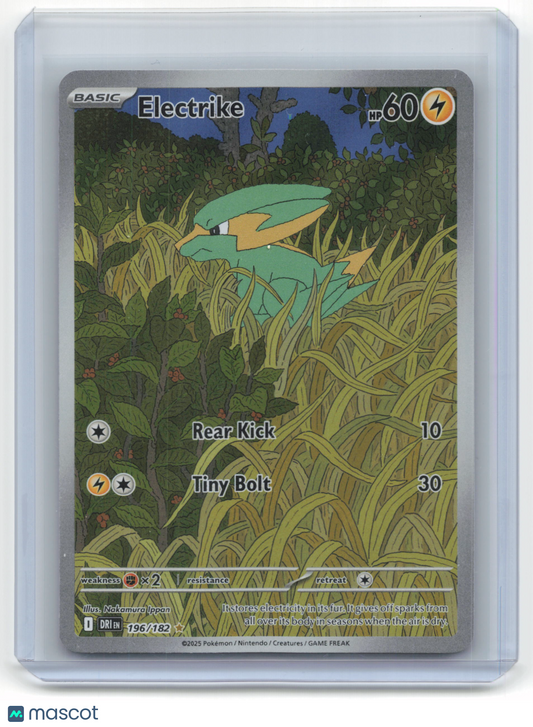 2025 Pokemon Electrike Destined Rivals #196/182