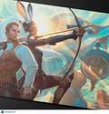 Ultra PRO | Magic: The Gathering Final Fantasy Playmat (Balthier and Fran) - Papa Joey's Collectibles