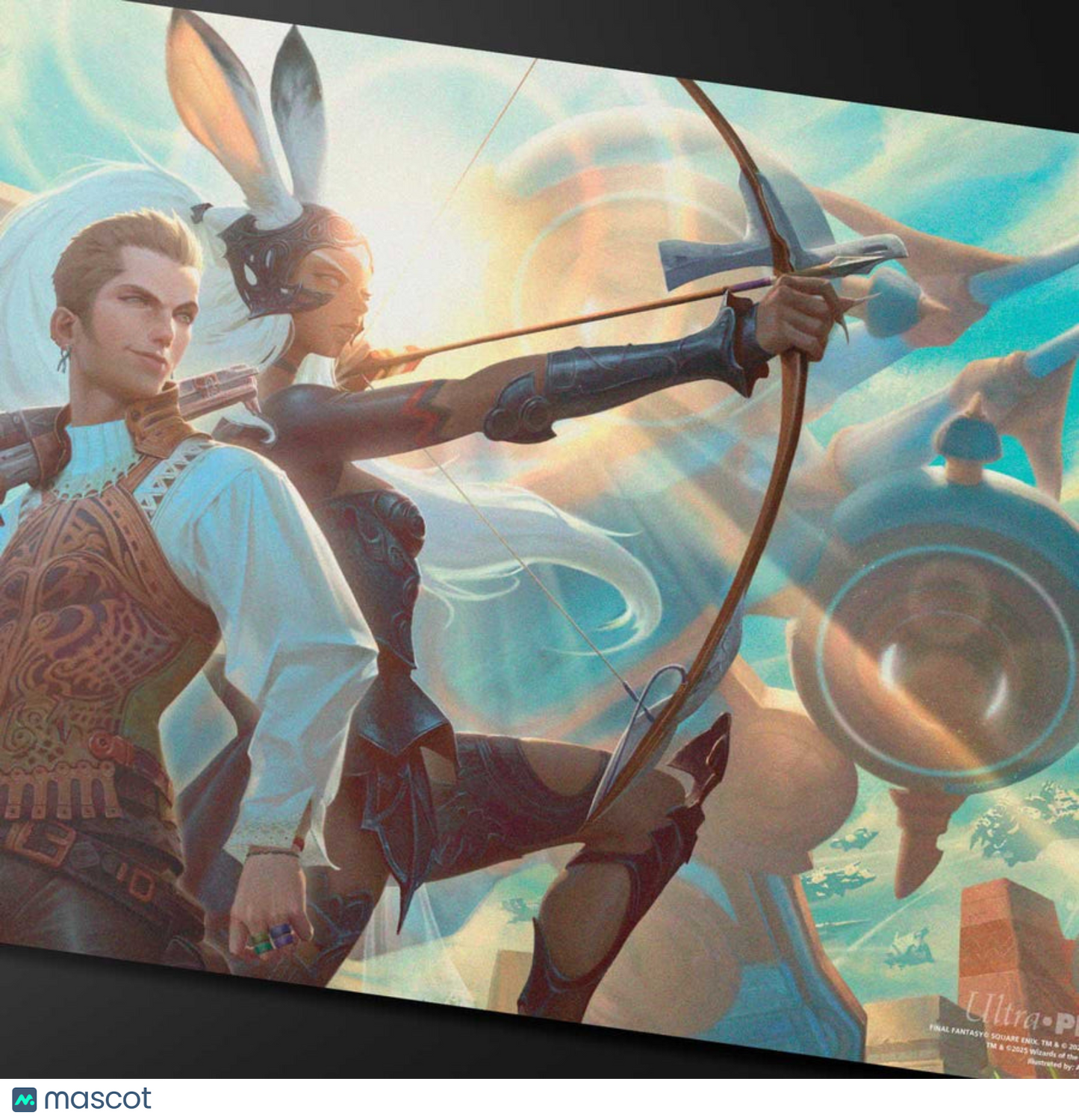 Ultra PRO | Magic: The Gathering Final Fantasy Playmat (Balthier and Fran) - Papa Joey's Collectibles