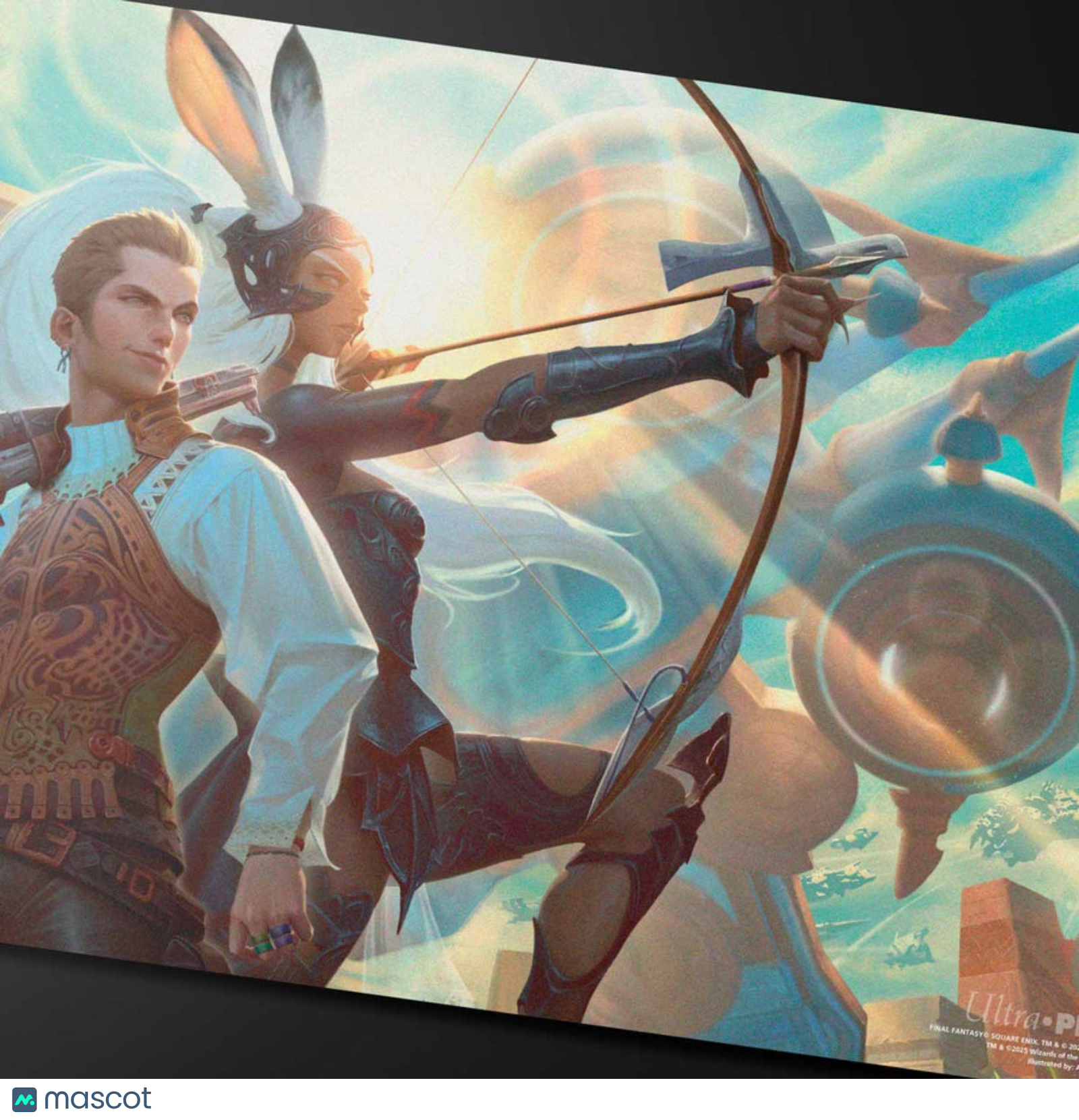 Ultra PRO | Magic: The Gathering Final Fantasy Playmat (Balthier and Fran) - Papa Joey's Collectibles