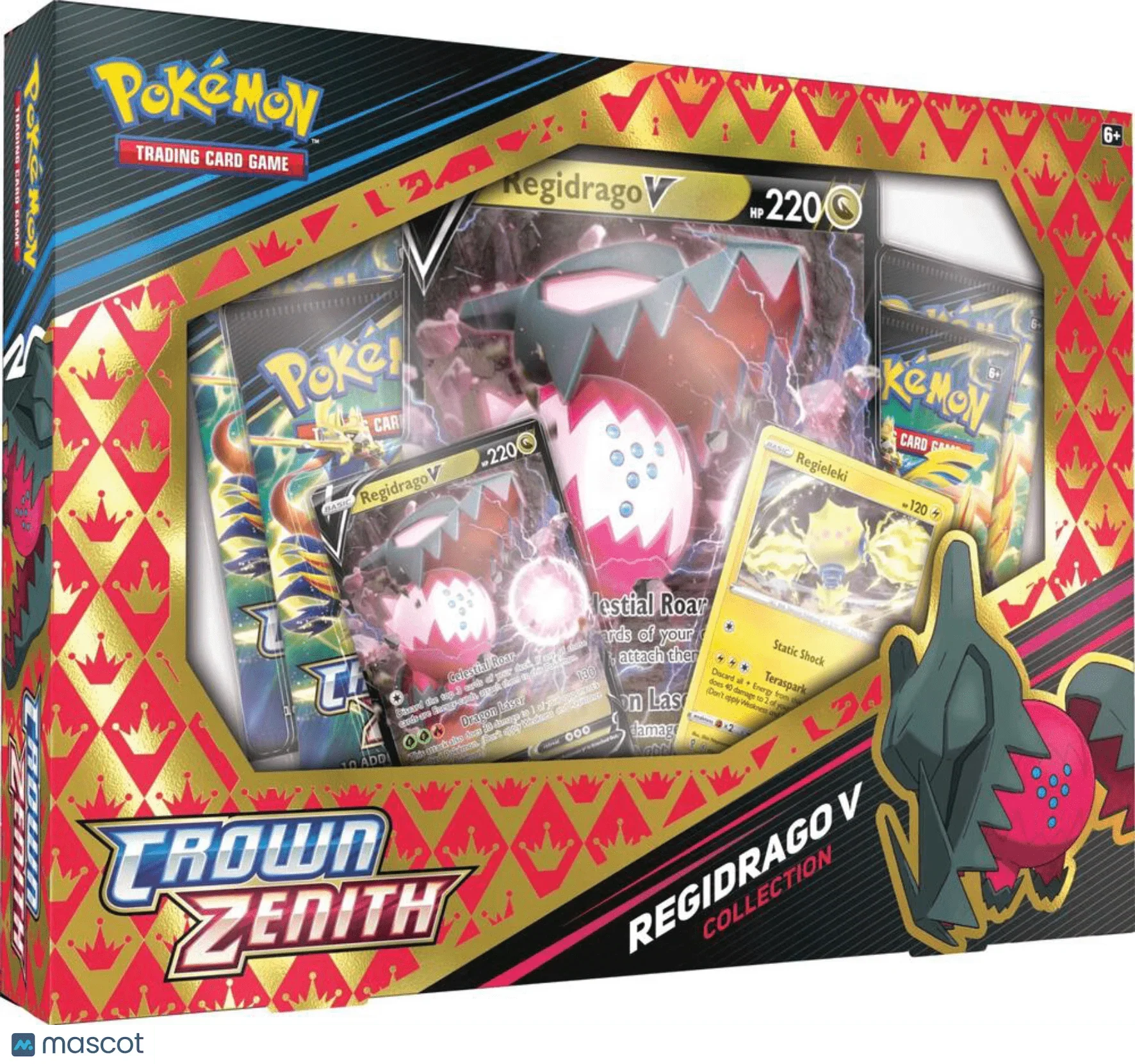 Pokemon Regidrago V Collection (Crown Zenith) Box - Papa Joey's Collectibles
