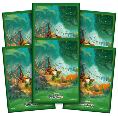 Lorcana Standard 20 Pt. (Robin Hood, Daydreamer) Card Sleeves 65 Ct