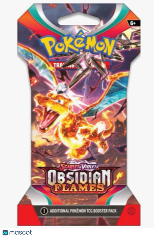 2023 Pokemon Scarlet & Violet Obsidian Flames Random Hanger Pack