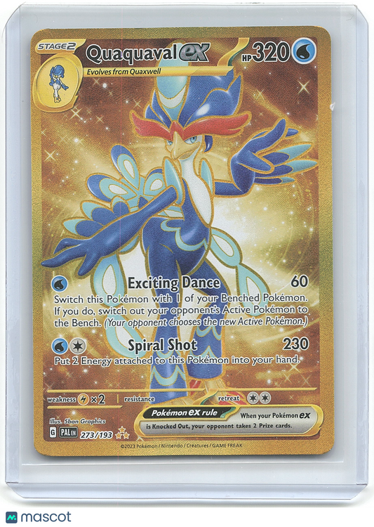 Pokemon Quaquaval 2023 Pokemon #228/193