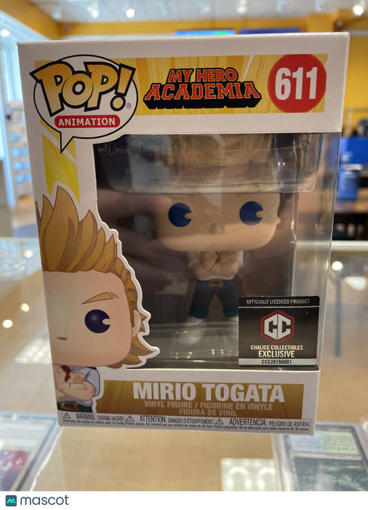 Funko My Hero Academia Mirio Togata #611 (VG) Chalice Collectibles Exclusive