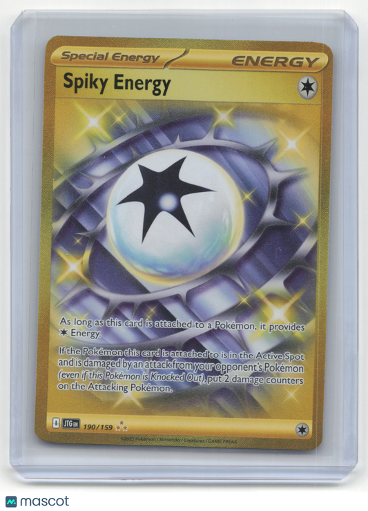 2025 Pokemon Spiky Energy Journey Together #190/159