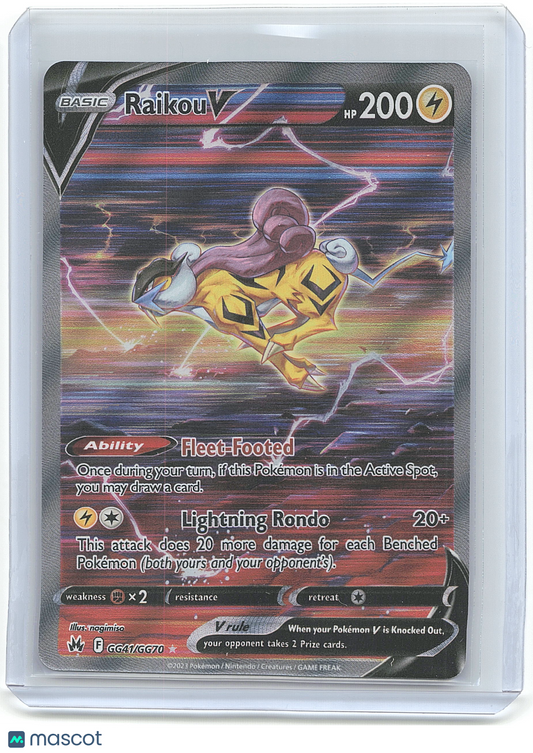 Pokémon Raikou V 2022 Pokemon #050/264