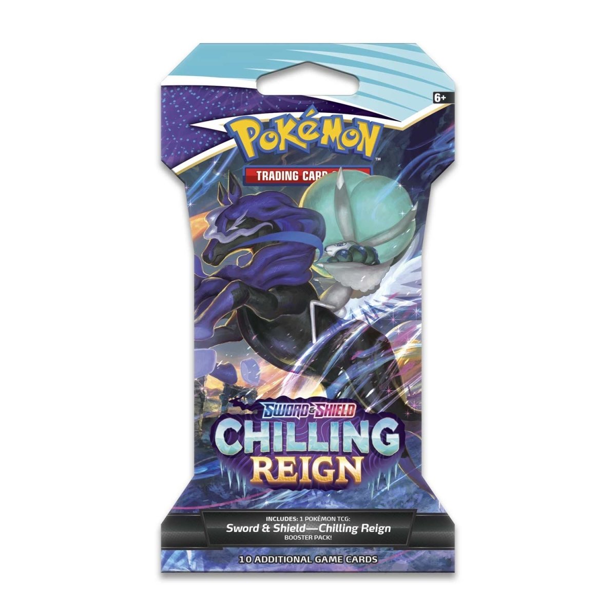 2021 Pokemon Sword & Shield Chilling Reign Sleeved Booster Pack