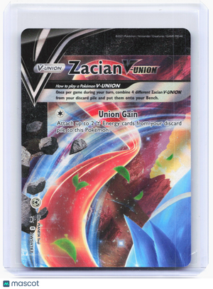 2021 Pokemon—Zacian V-Union [Set of 4] #163-165 Sword & Shield—Black Star Promo