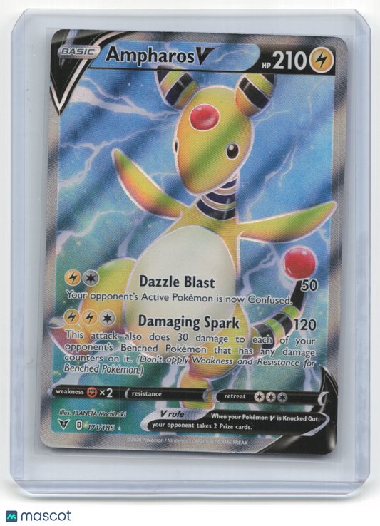 2020 Pokemon TCG Ampharos V Vivid Voltage #171/185