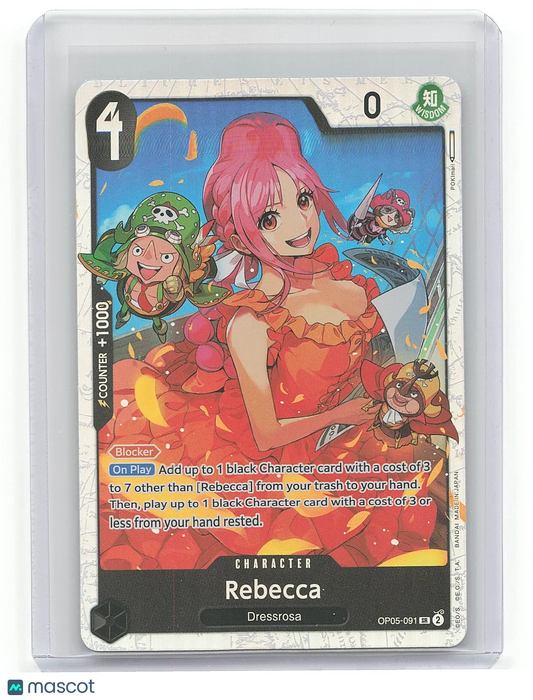 2023 One Piece Card Game Rebecca #OP05-091 English - Papa Joey's Collectibles