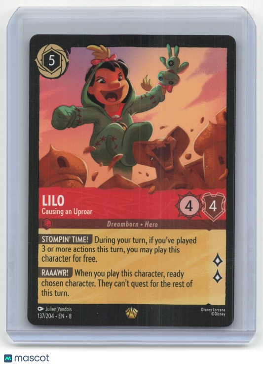 2025 Lorcana Lilo Reign of Jafar #137/204 English