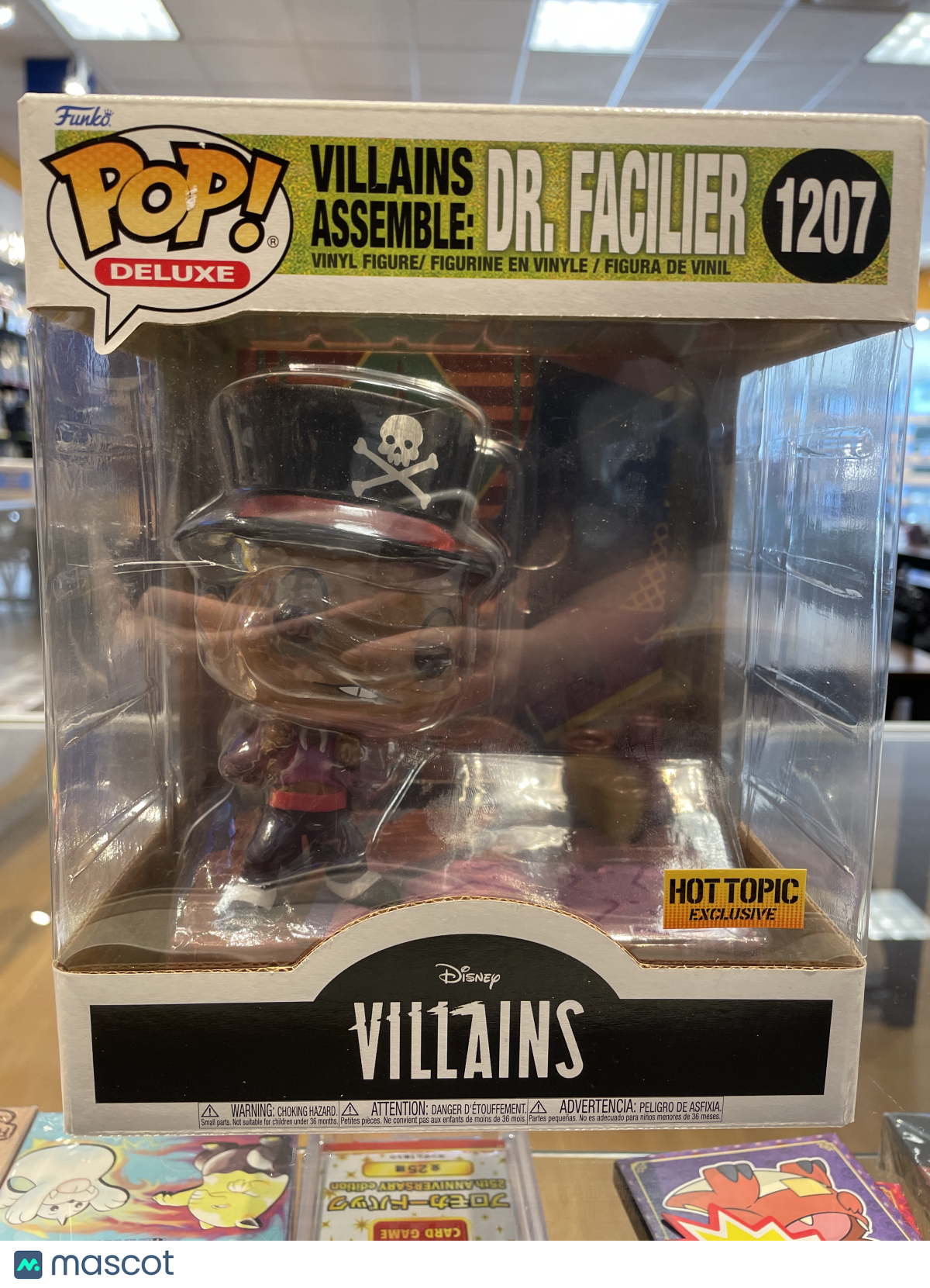 Funko Disney Villains Assemble: Dr. Facilier #1207  (Good) Hot Topic Exclusive