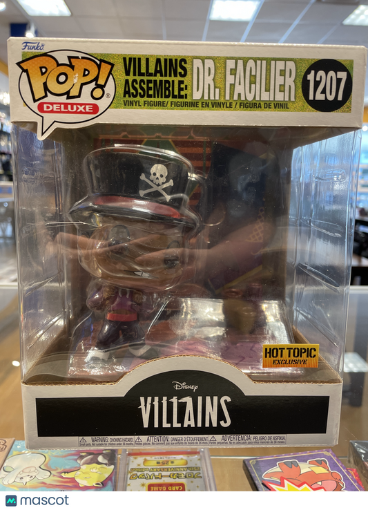 Funko Disney Villains Assemble: Dr. Facilier #1207  (Good) Hot Topic Exclusive