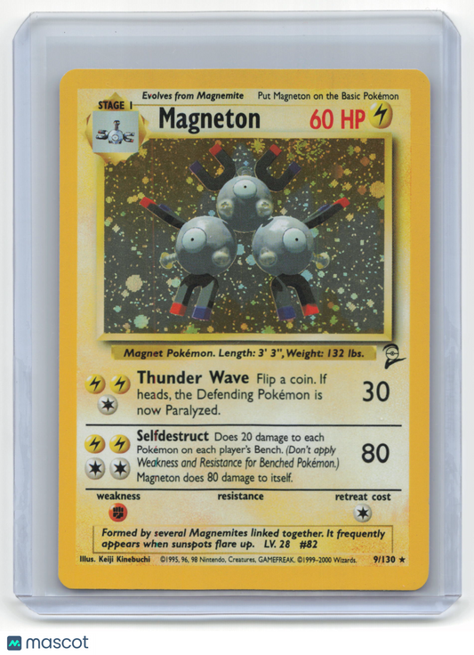1999 Pokemon Magneton Base Set 2 #9/130