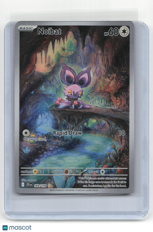 2025 Pokemon Noibat Journey Together #169/159