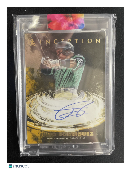 2021 Topps Inception Baseball Julio Rodriguez Autograph 30/50 - Papa Joey's Collectibles