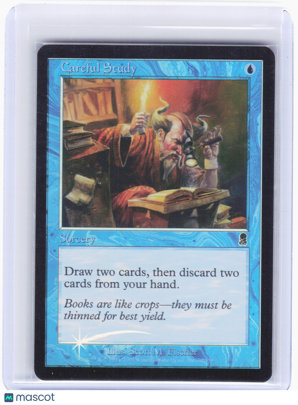 2001 Magic: The Gathering—Careful Study #70/350 Odyssey—Foil [Lightly Played]