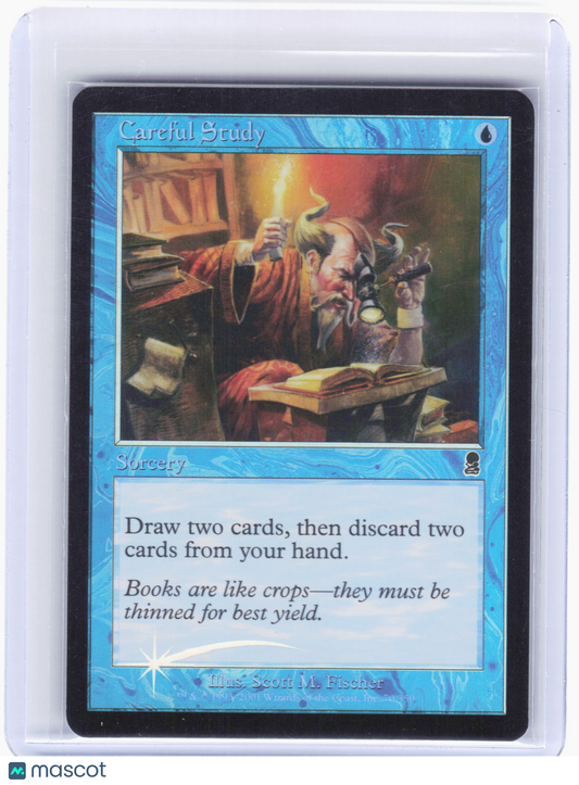 2001 Magic: The Gathering—Careful Study #70/350 Odyssey—Foil [Lightly Played]