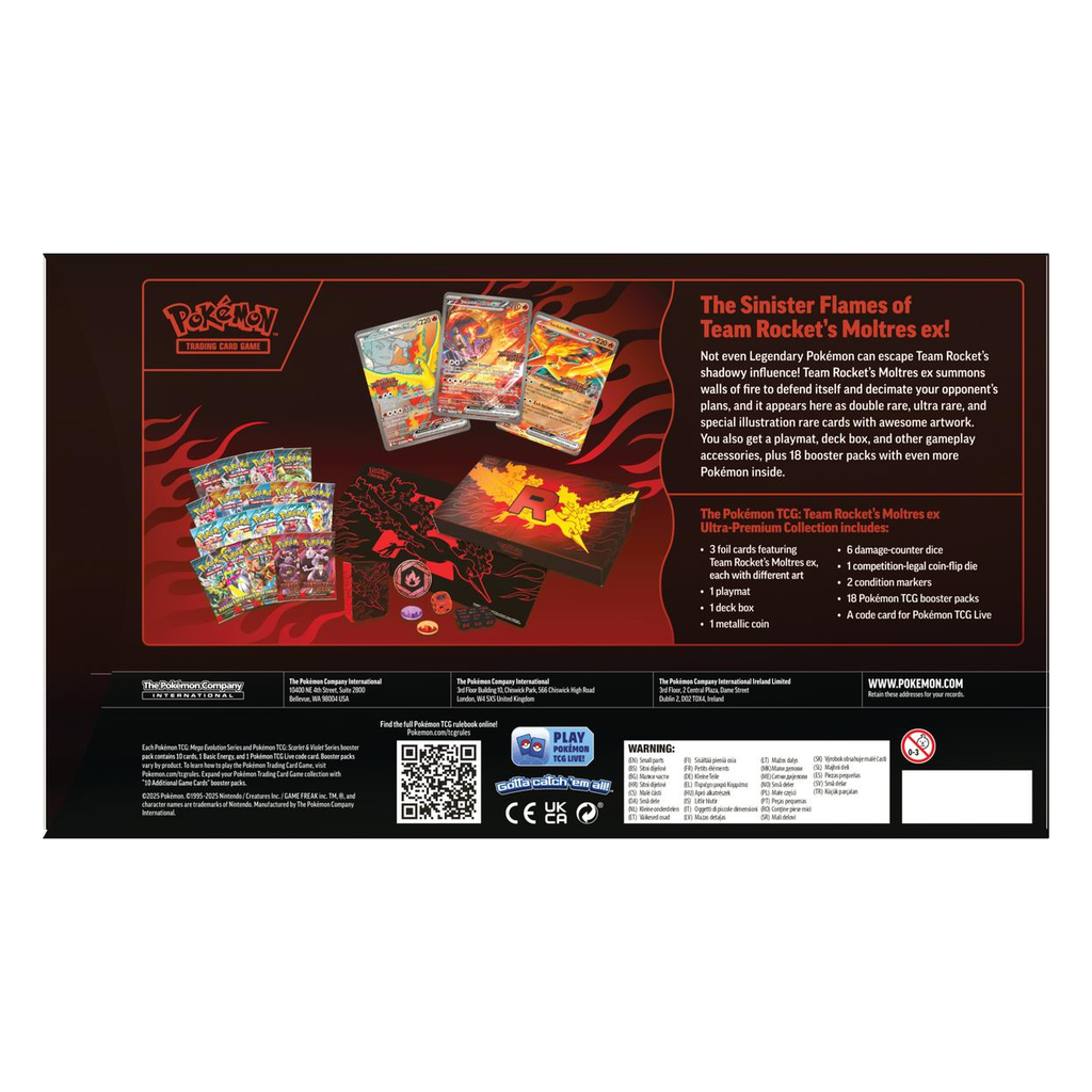 Pokémon TCG: Team Rocket's Moltres ex Ultra-Premium Collection