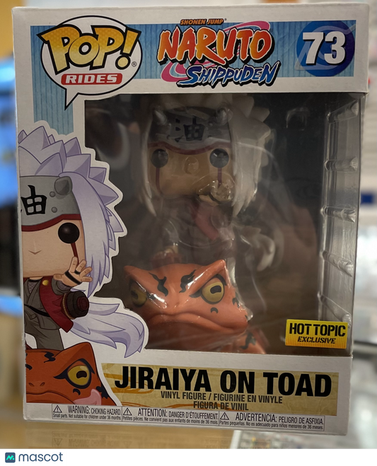 Naruto Shippuden Jiraiya on Toad #73 Very Good Hot Topic Exclusive