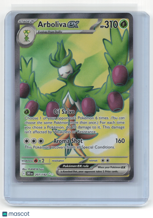 2025 Pokemon Arboliva ex Destined Rivals #207/182