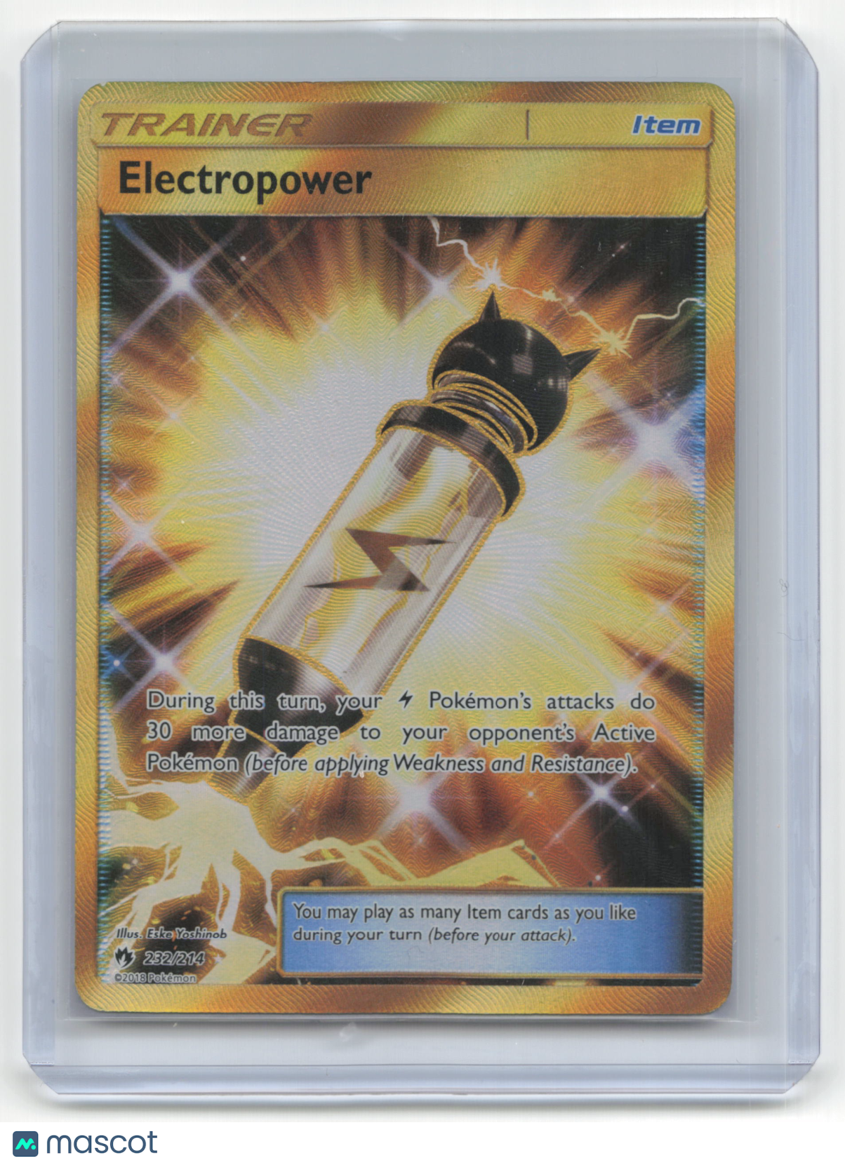 2018 Pokemon Electropower Lost Thunder #232/214 - Papa Joey's Collectibles