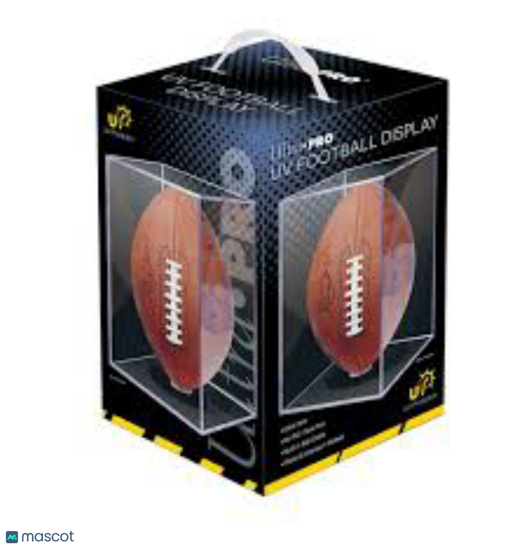 Display Case Ultra PRO UV Football Display - Papa Joey's Collectibles