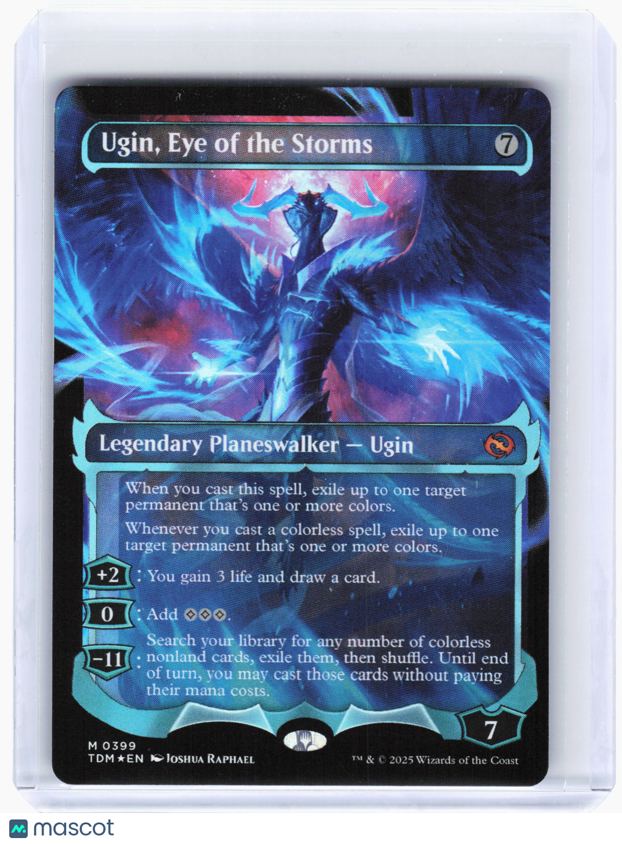 2025 Magic: The Gathering—Ugin, Eye of the Storms #0399 TDM—Foil (Showcase)