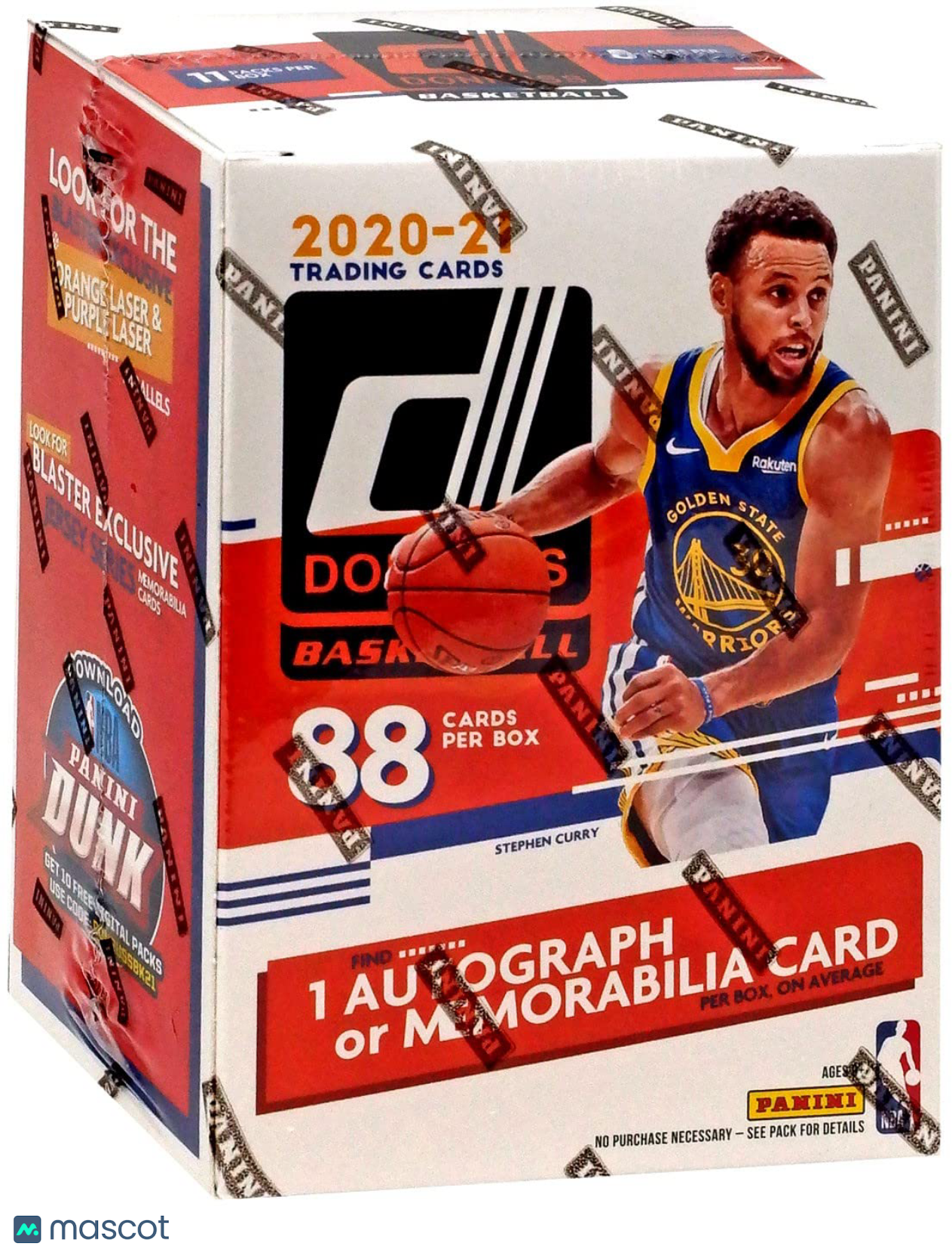 2020-21 Panini Donruss Basketball Blaster Box