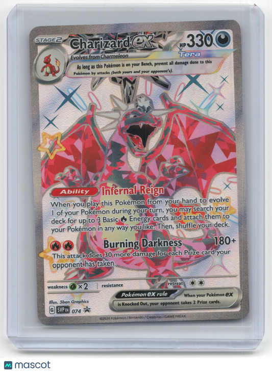 2024 Pokemon TCG Charizard EX Paldean Fates #SVP 074 Promo