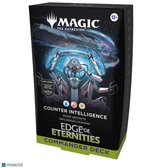 2025 Magic: The Gathering Edge of Eternities Counter Intelligence Commander Deck