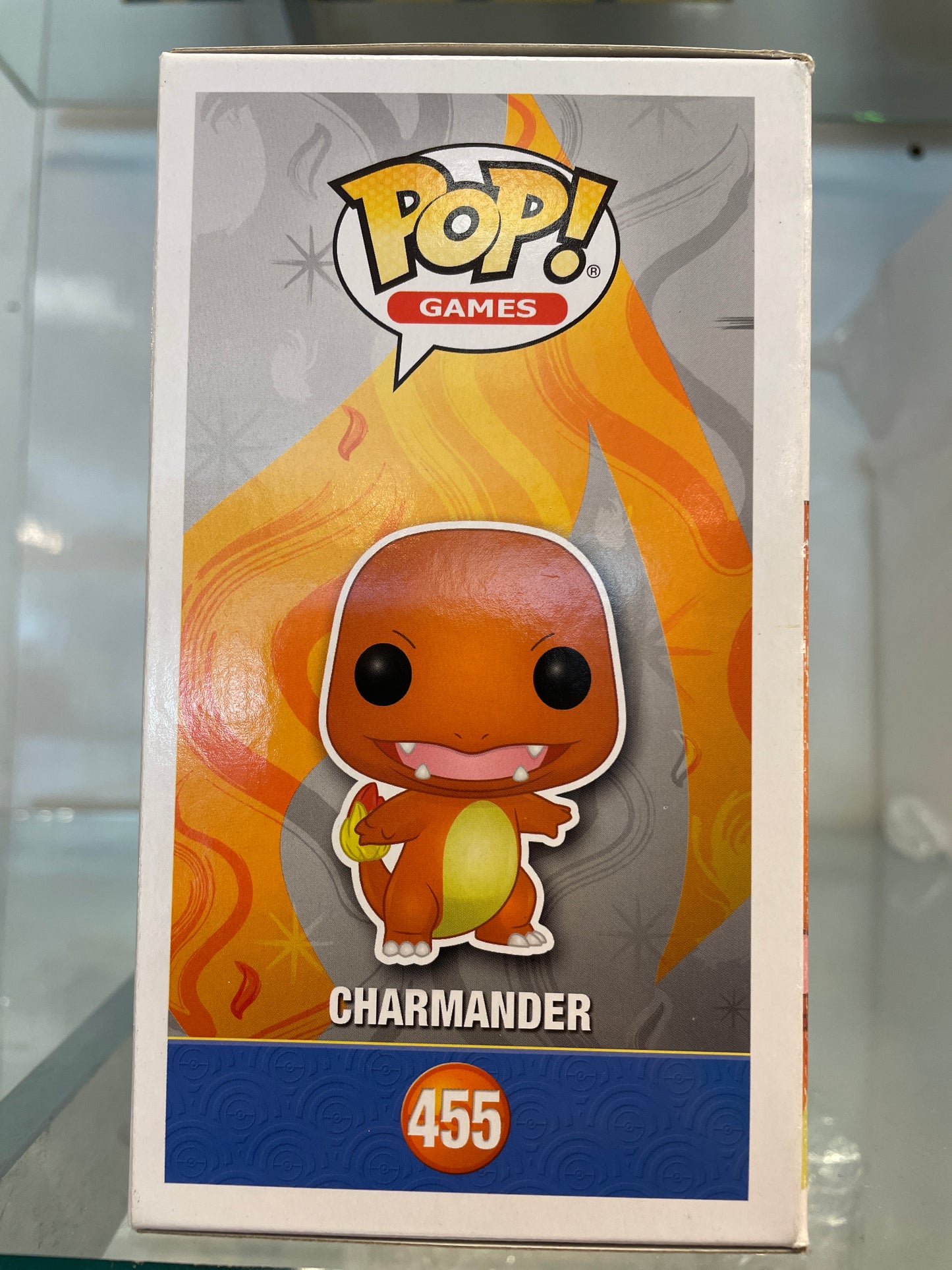 Funko Pokemon: Charmander #455 (Good) Celebrations 2025, Chrome - Papa Joey's Collectibles