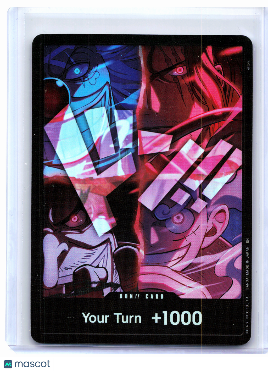 2022 One Piece—DON!! Card English Version 2nd Anniversary Set—DON!! Foil
